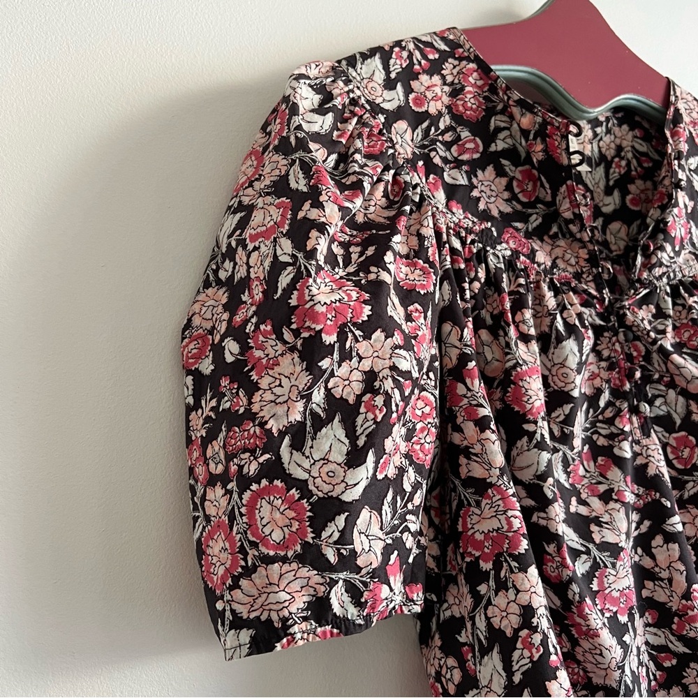 Rebecca Taylor La Vie Falaise Top in Floral Print - Picture 6 of 13